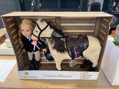 Lot 1434 - Dream Hearts Horse and Rider toy