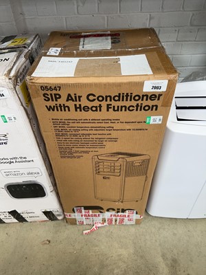 Lot 2003 - Boxed Sip portable air conditioning unit with...