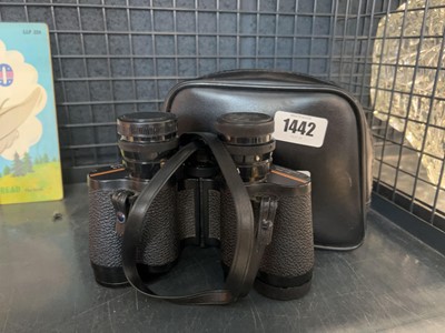 Lot 1442 - Cased pair of Prinz 8 x 30 binoculars