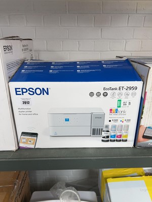 Lot 2012 - Boxed Epson Eco Tank ET.2959 multi function...