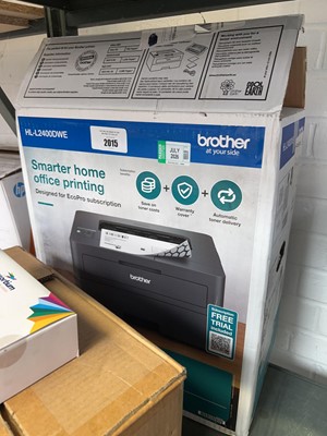 Lot 2015 - Boxed Brother HL.L2400DWE mono laser printer