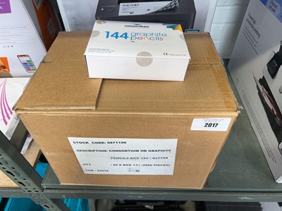 Lot 2017 - Box containing 20 packs of Consortium HB...