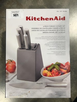Lot 1471 - Kitchen Aid knife block set