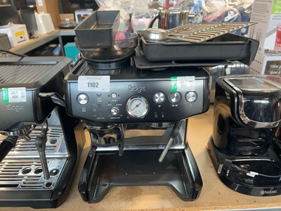Lot 1102 - Sage Barista coffee machine, unboxed