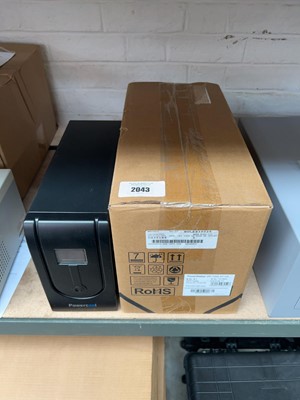 Lot 2043 - Boxed power walker VFI 1000 UPS system...