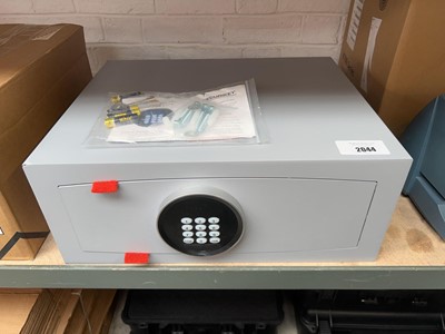 Lot 2044 - Securikey digital coded safe with 2 keys,...