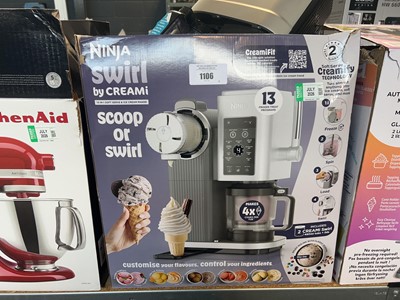 Lot 1106 - Ninja Swirl by Creami Ice Cream Machine with box