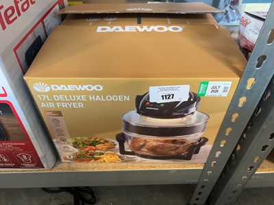 Lot 1127 - Daewoo 17 Litre deluxe halogen air fryer