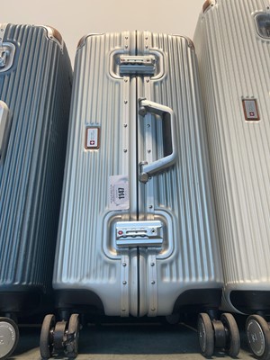 Lot 1147 - Swiss Military luggage case in silver