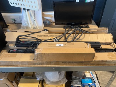 Lot 1170 - Group of surge protection multi socket...