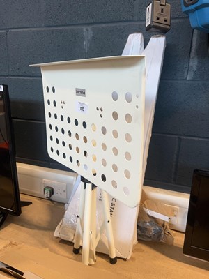 Lot 1172 - Pulse music stand and further microphone...