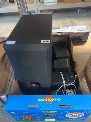 Lot 1200 - Yamaha surround sound system