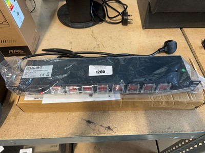 Lot 1205 - 2 rack mount switch panels