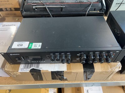 Lot 1213 - Adastra rack mount audio control unit