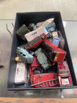 Lot 391 - Assorted play worn diecast vehicles from...