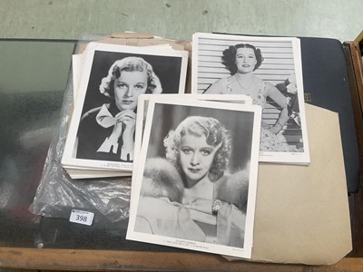 Lot 398 - A collection of vintage ephemera to include...