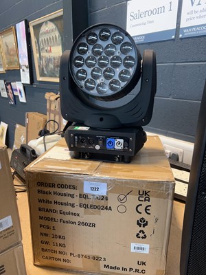 Lot 1222 - Equinox stage light model EQLED024, boxed