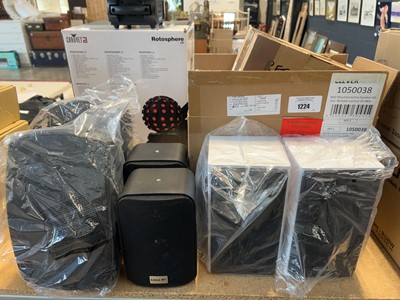 Lot 1224 - Pair of Cleveraudio bookshelf speakers, 1 pair...