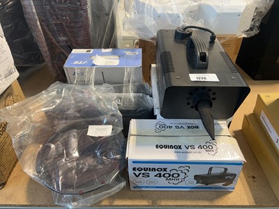 Lot 1226 - Equinox VS400 Mark 2, Centolight Zephiro Snow...