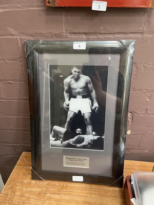Lot 4 - A framed and glazed photographic print of...
