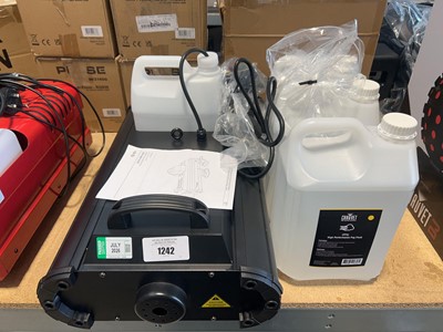Lot 1242 - QTFX-2000 mark 2 high power fog machine...