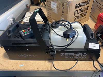 Lot 1244 - Zephiro Fog 3000 fog machine