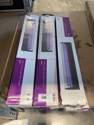 Lot 1245 - Approx. 6 QTX 600mm black light tube holders