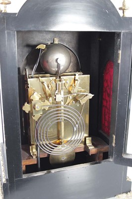 Lot 58 - A 19th century table or bracket clock, the...