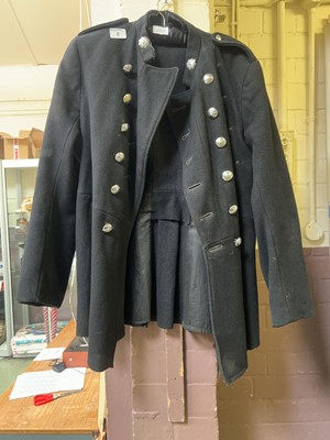 Lot 8 - A vintage black Ministry of Supply fireman's...