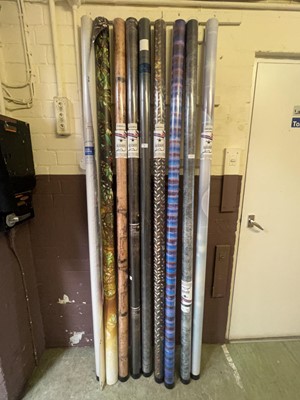 Lot 9 - Nine rolls of Click Drop photography back drops
