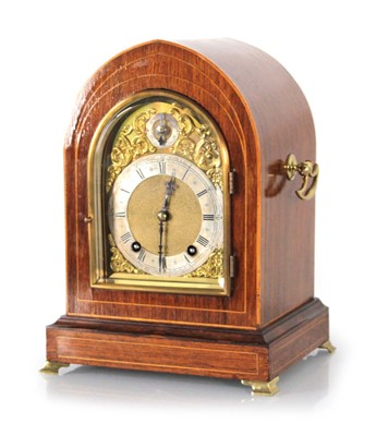 Lot 64 - An early 20th century mantel clock, the W&H...