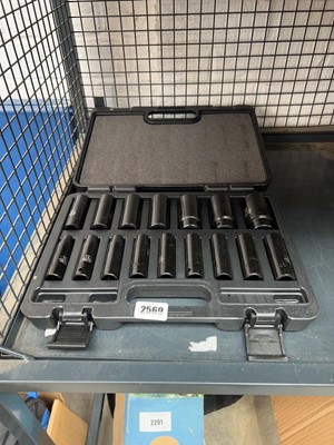 Lot 2569 - Cased Auto Jack socket set