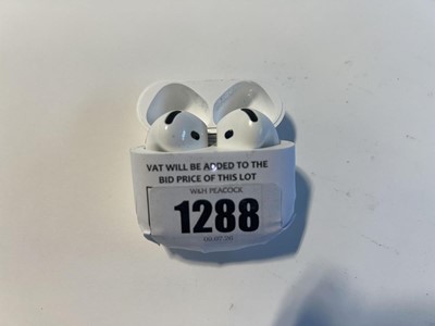Lot 1288 - Apple AirPods 4 with charging case