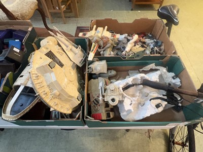 Lot 439 - Three trays containing a large assortment of...