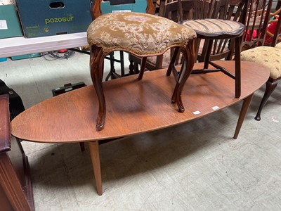 Lot 83 - A 1990's IKEA 'Surfboard' coffee table with...