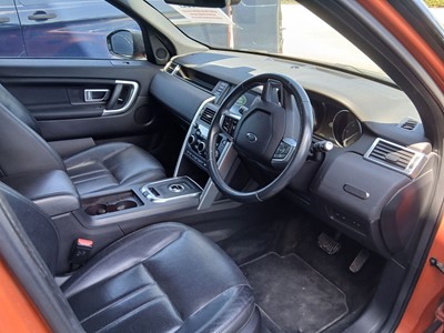Lot (GK66 CJX) 2016 Land Rover Discovery Sport...
