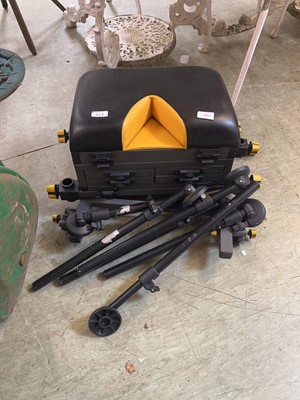 Lot 113 - A modern fishing box by Black Magic