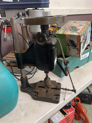 Lot 133 - An Ixion cast metal drill stand