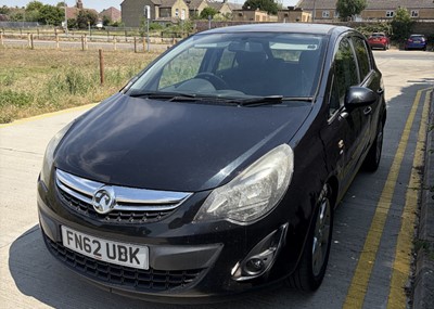Lot 2360 - Vauxhall Corsa in black. Model: SX1 CDTI...