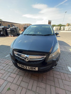 Lot 2360 - Vauxhall Corsa in black. Model: SX1 CDTI...