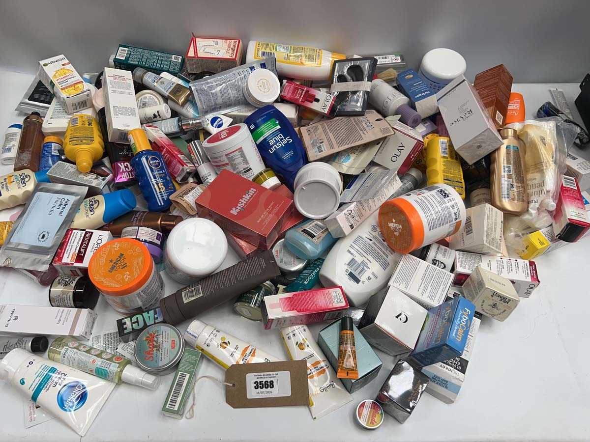 Lot 3568 - Mixed skin care products