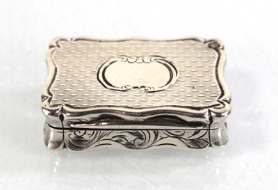 Lot 338 - A Victorian silver, parcel gilt and engine...