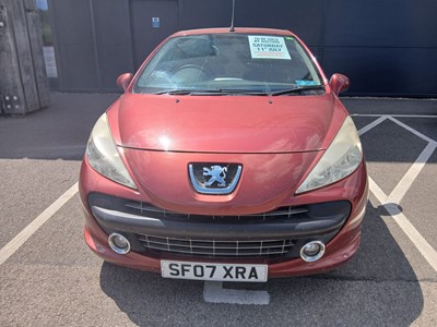 Lot (SF07 XRA) 2007 Peugeot 207 Sport 16V 2-door...