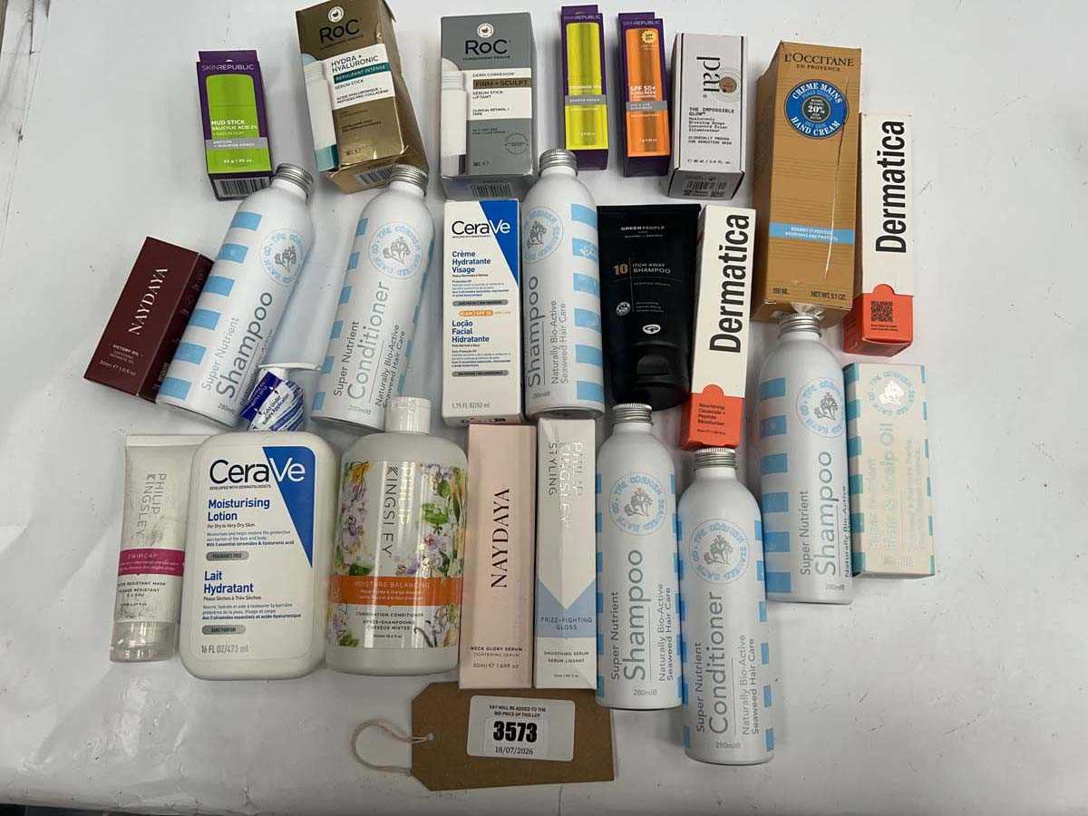 Lot 3573 - Branded products to include Dermatica,...