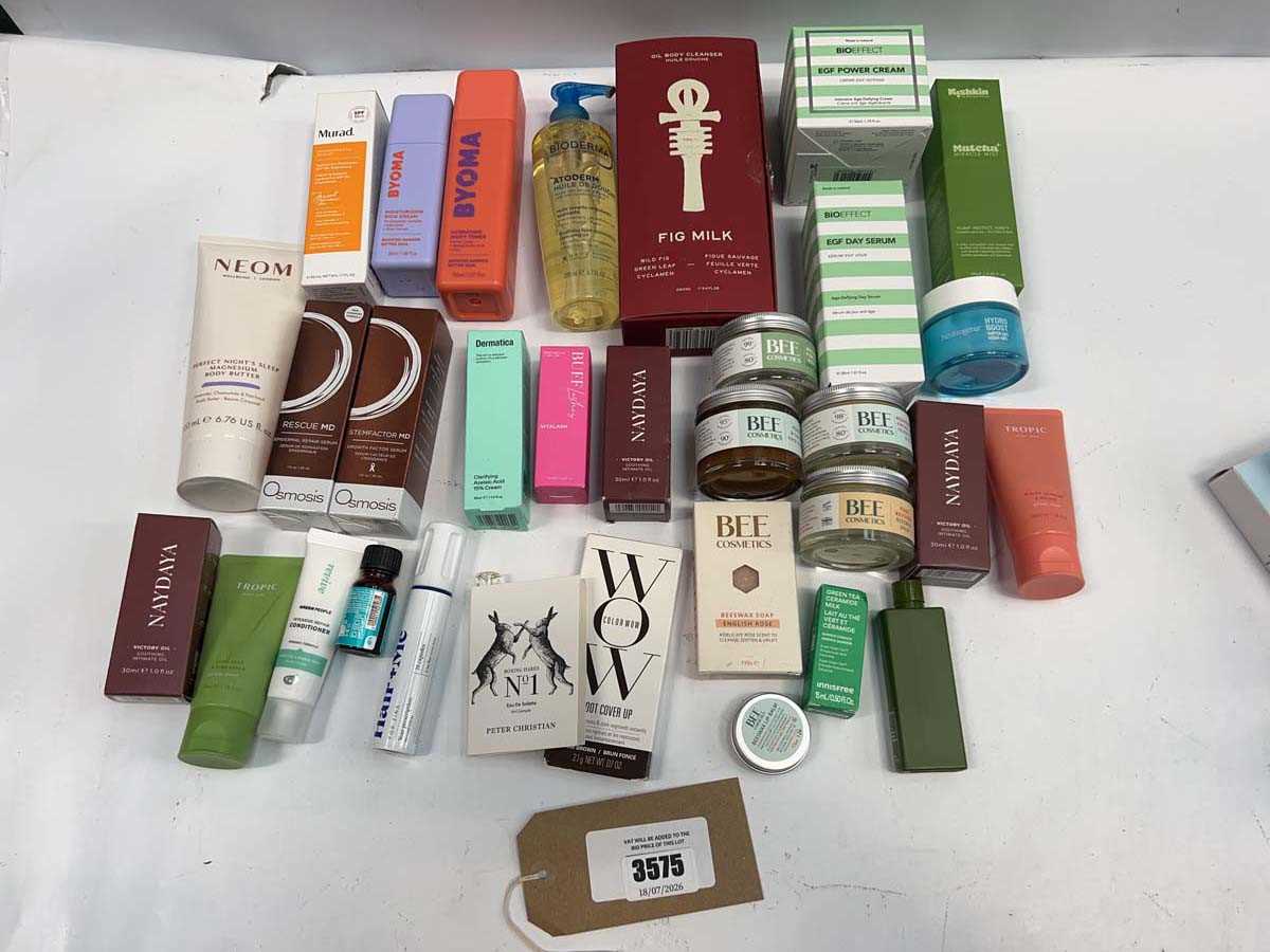 Lot 3575 - Mixed branded products to include Dermatica,...