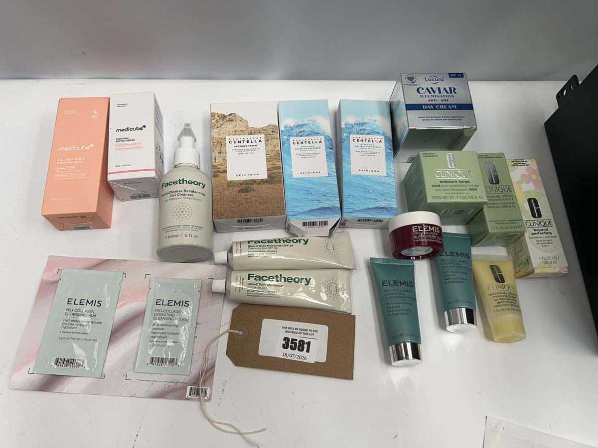 Lot 3581 - Branded products to include Elemis, Face...