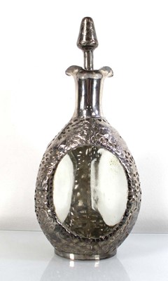 Lot 350 - A metalware mounted Haig 'Dimple' bottle,...