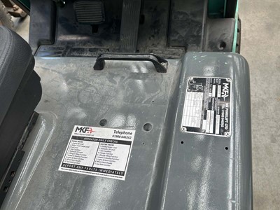 Lot Mitsubishi Electric counterbalance forklift...