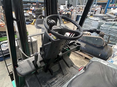 Lot Mitsubishi Electric counterbalance forklift...