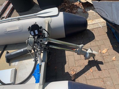Lot 4273 - Tobin Sport inflatable dinghy, outboard petrol...